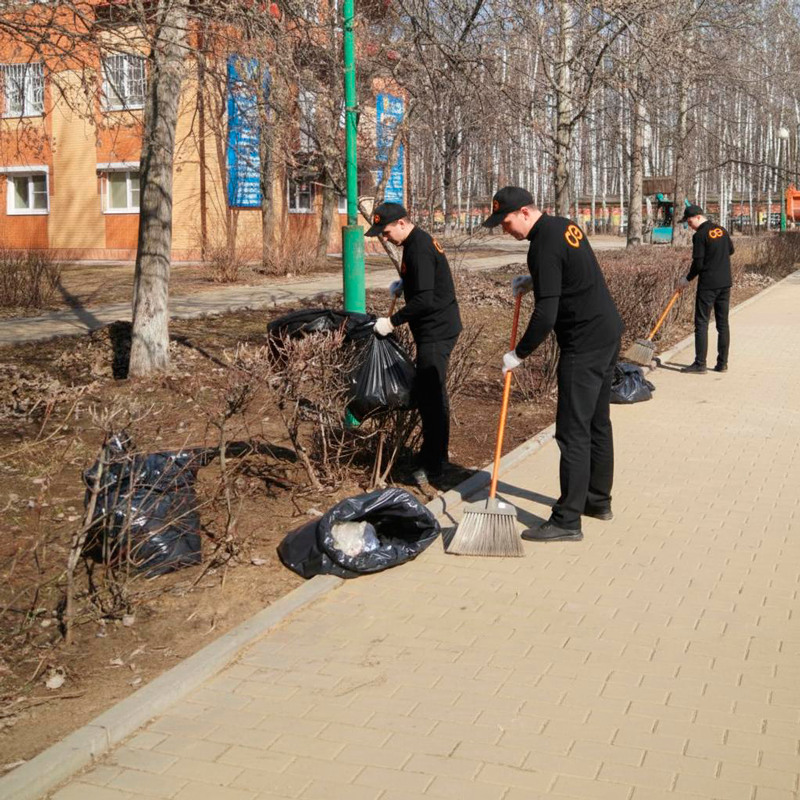 Уборка территории  в Шумерле